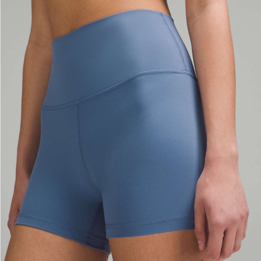 lululemon athletica Blue Athletic Shorts oasis blue